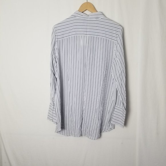 NWT 14th & Union striped button down top women's size Medium (148) - Picture 6 of 8